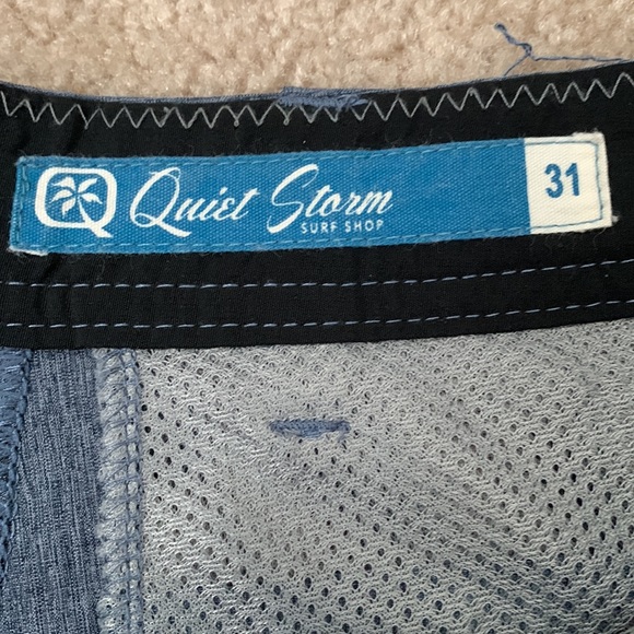 Quietstorm Shorts Blue Size 31 Waist - Picture 3 of 5